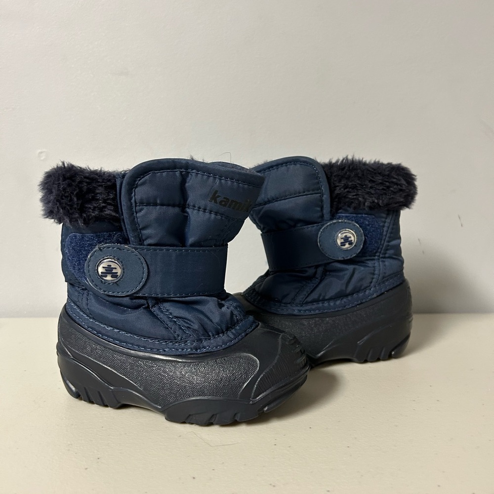 Kamik Kids' Navy Winter Boots